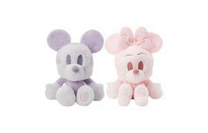 Disney Микки большой размер Микки+Минни комбинация розовые фиолетовые куклы плюшевая кукла 44см/68см высота Shanghai