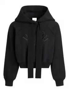 Толстовка с вышитым логотипом PATOU, черный