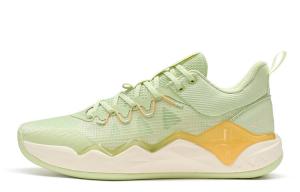 Баскетбольные кроссовки мужские с низким верхом желейно-зеленый/миндально-желтый Xtep