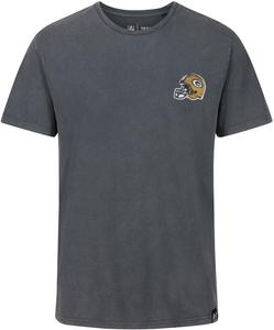 Футболка Recovered Clothing NFL Packers College Black Washed, разноцветный