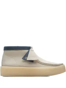 Ботинки Wallabee Cup Clarks, белый