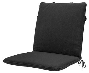 Подушка для садового стула Madison Canvas Eco+, черный - высота: 4 см