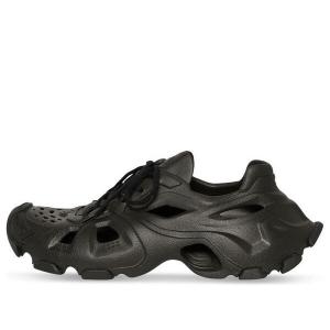 Кроссовки hd lace up cut out sneakers 'black' Balenciaga, черный