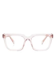 Prada Eyewear очки в прямоугольной оправе, розовый