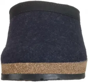 Haflinger Womens GZL Leather Trim Grizzly, синий