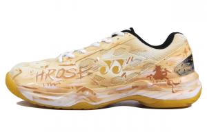 Износостойкие низкие кроссовки для бадминтона Power Cushion, унисекс Yonex, camel