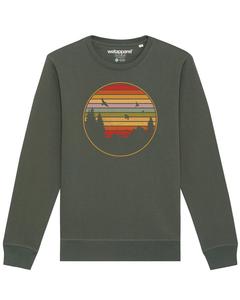 Свитер Watapparel Sweatshirt Sunset Berge & Tannen, хаки