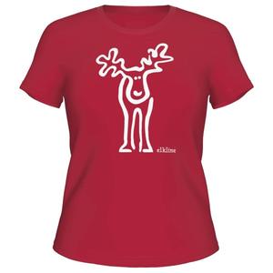 Женская футболка «Рудольфина» Elkline, мультиколор