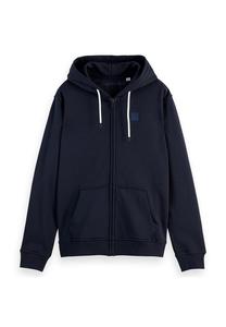 Толстовка - логотип Essential капюшон на молнии логотип хлопок Scotch & Soda, синий