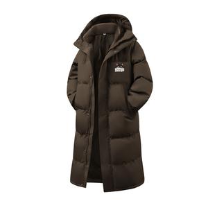 Пуховик Unisex Hooded Thickened Padded Puffer Jacket HUANQIU, coffee