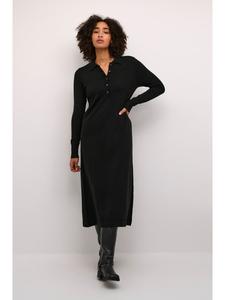 Платье до колена Kaffe, глубокий черный