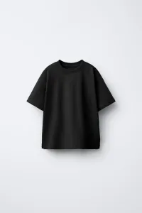 Простая футболка Zara, черный