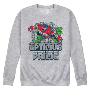 Мужская флисовая толстовка Transformers Optimus Prime Licensed Character, серый