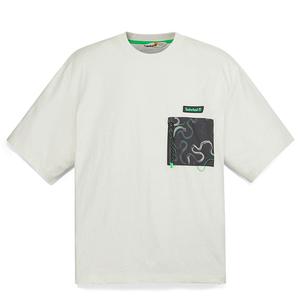 Timberland Футболка мужская винтажная white