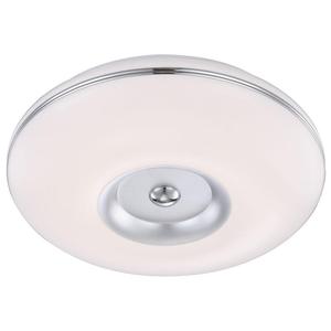 Globo Lighting Светодиодный потолочный светильник Bomba, алюминий, матовый никель, белый