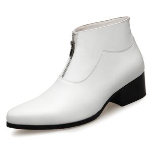 LUOMAIKE Ботильоны мужские белые/черные