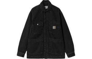 Carhartt WIP Гарнизонное пальто мужское черное, Black