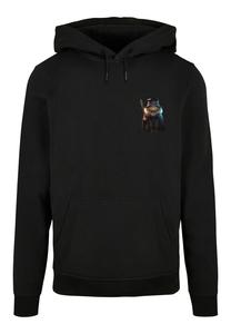 Пуловер F4NT4STIC Basic Hoodie Wizard Cat HOODIE, черный