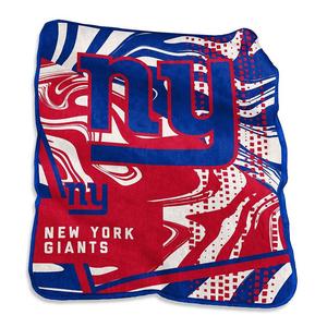 Плед Raschel Swirl размером 50 x 60 дюймов New York Giants Logo Brands, цвет Gia Multi