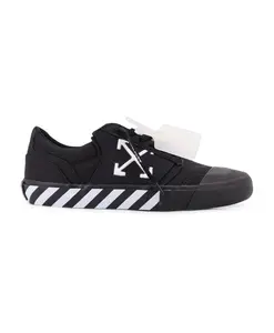 Кроссовки Vulc с выбритыми висками Off White, черный