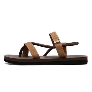 Нескользящие износостойкие шлепанцы мужские RENBEN, Brown