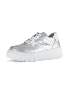 Кроссовки на шнуровке Gabor Fashion Sneaker low, серебряный