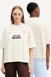 Хлопковая футболка Kaotiko, бежевый