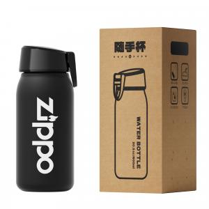 Пластиковые стаканы для воды ZIPPO, черный