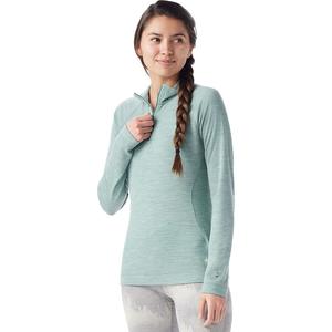 Термофутболка Smartwool Classic Thermal Merino Base Layer 1/4-Zip Top Smartwool, Arctic Green Heather