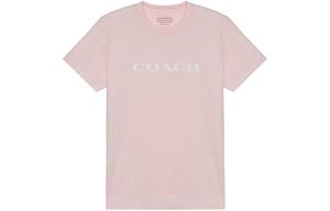Футболка женская розовая Coach