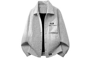 Куртка Unisex Lapel Moderate ZIAREL, cloud серый