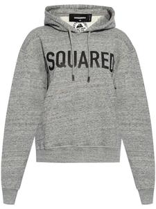Dsquared2 худи с логотипом, серый