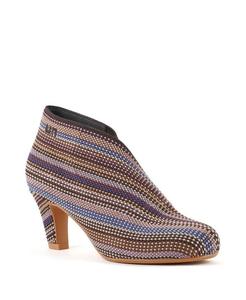 Женские кожаные сапоги средней высоты с отворотом United Nude, Caramel