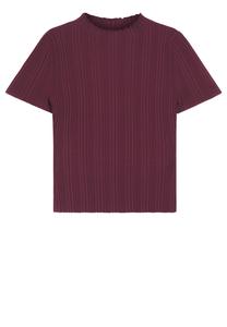 HUGO Свитер 'Sarphapilk' в вишнево-красном цвете