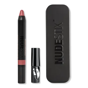 Интенсивный матовый карандаш для губ и щек NUDESTIX, Sweet Cheeks (warm soft rose)