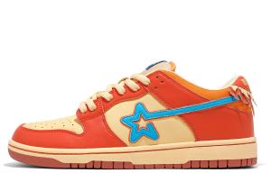 Амортизирующие износостойкие низкие скейтбордские кроссовки унисекс оранжево-синие RIPSTAR, оранжево-синие (включая шнурки+ароматаблетку+влажные салфетки для чистки обуви и т.д.)