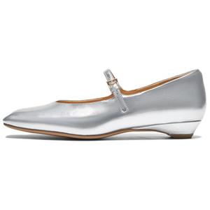 Туфли Мэри Джейн на массивном каблуке 2,5 см, женские BASTO, Beige