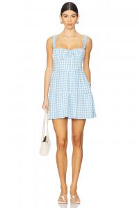 Мини-платье Rosie от Show Me Your Mumu, blue cottage