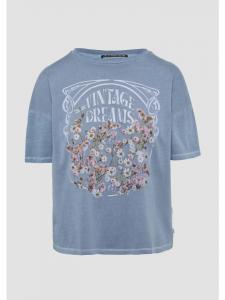 QS Футболка 54D0 светло-голубого цвета