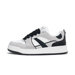 RENBEN Женские повседневные низкие туфли с противоскользящей подошвой, устойчивые к истиранию, бело-черные, цвет White Black