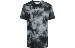 Футболка мужская Off-White Arrow Tie Dye, черный