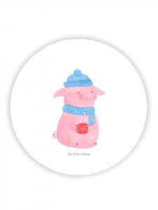 Mr. & Mrs. Panda Поросенок-магнит пил глинтвейн, не говоря ни слова, в белом