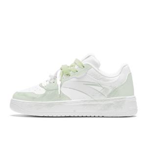 Удобные, нескользящие, износостойкие, дышащие низкие кеды для скейтбординга для женщин Anta, зеленый