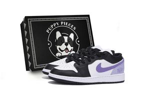 Air 1 Противоскользящие Низкие Детские Баскетбольные Кроссовки Черные Подростки Jordan