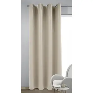 Штора Mia с люверсами, 1 шт., готовая к подвешиванию Homing, серый