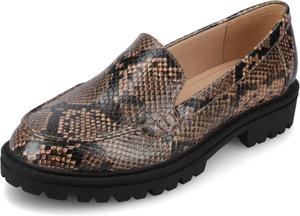 Женские лоферы Journee Comfort System Erika среднего и широкого размера Journee Collection, коричневый