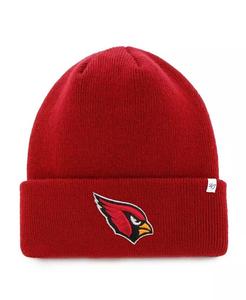 Мужская базовая вязаная шапка с манжетами Cardinal Arizona Cardinals Primary '47 Brand