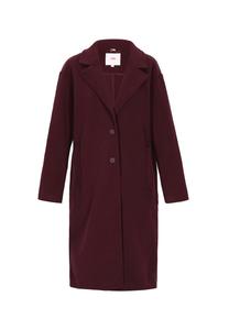 Пальто межсезонное MYMO, бургундия