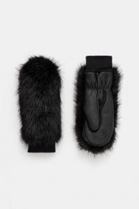 Перчатки faux Perfect Moment, черный