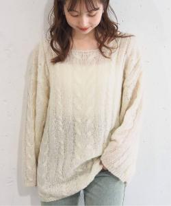 Великолепная/Прозрачная крупная вязка